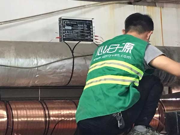 沃肯電子除垢儀安裝現場