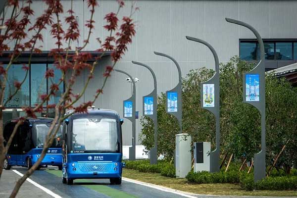 同里能源小鎮無人車