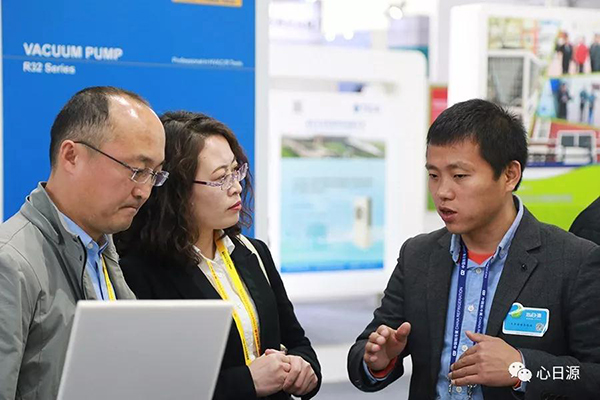 心日源與會北京2018國際制冷展